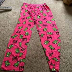 Pink pj pants